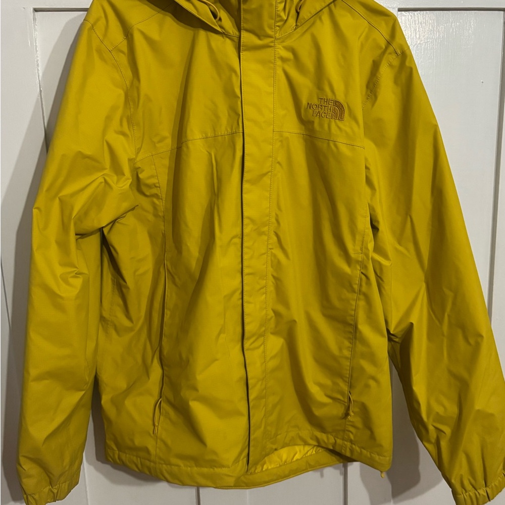 The North Face Venture 2 Yellow Hooded Rain Jacket
